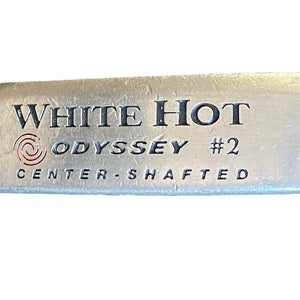 Odyssey White Hot #2 CS Center Shafted Blade Putter 34" Steel RH New Grip Nice