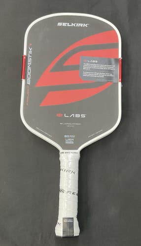 Selkirk Labs Boomstik Elongated Pickleball Paddle With Leather Case