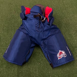 Colorado Avalanche Senior Large Bauer Hockey Pants Pro Stock (Used)