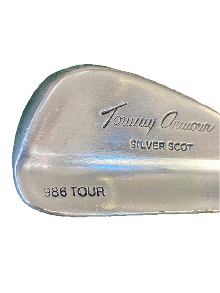 Tommy Armour 986 Tour Blade Silver Scot  7 Iron RH Stiff Steel 36.5" New Grip