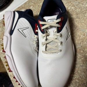 Men's USA Size M 9.0 (W 10.0) Callaway Golf Shoes fairway warriors CG410WBD