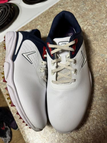 Men's USA Size M 9.0 (W 10.0) Callaway Golf Shoes fairway warriors CG410WBD