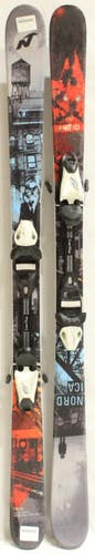 Nordica The Ace J Twin Tip Skis with Bindings - 148 cm Used