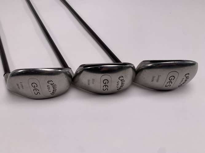 Callaway GES Iron Set Short Iron- Mid Iron - Long Iron GES Ladies Graphite RH