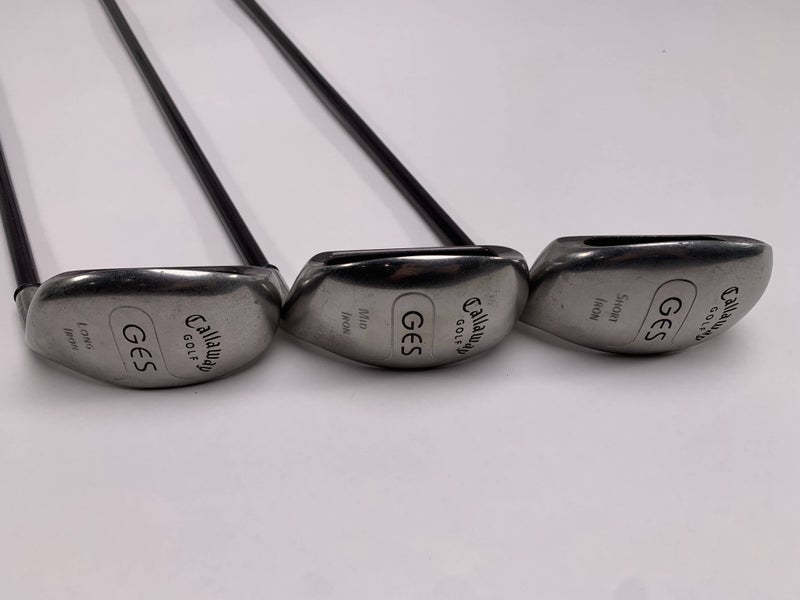 Callaway GES Iron Set Short Iron- Mid Iron - Long Iron GES Ladies Graphite RH