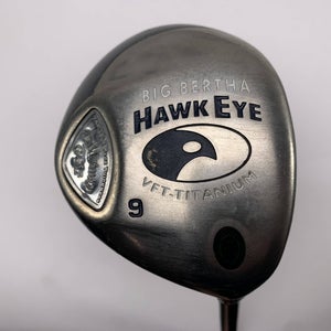 Callaway Hawkeye VFT 9 Fairway Wood 24* Big Bertha Gems 50 Ladies Graphite RH