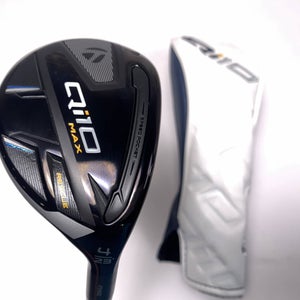 TaylorMade Qi10 MAX 4 Hybrid 23* Fujikura Speeder NX 50g Senior RH HC