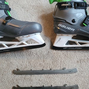 Bauer Konekt HF2 Hockey Goalie Skates 10 (Used)