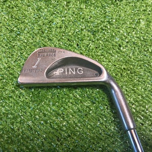 Ping Karsten I Toe -Heel Balance #I Iron Black Dot RH 38" REG New Grip