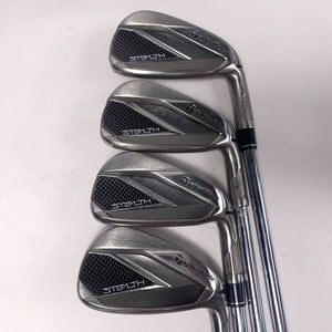 TaylorMade Stealth Iron Set 5-8 KBS Max MT 85g Regular Steel Mens RH