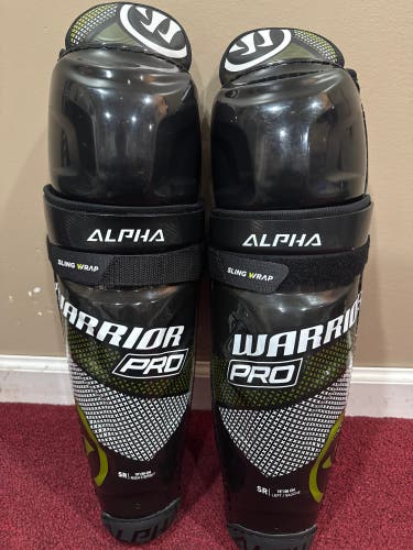 Senior Warrior Alpha Pro Shin Pads (New) Item#MNKWP