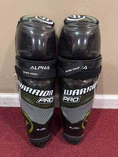 Junior Warrior Alpha LX Pro 13" Shin Pads (New) Item#MNK13