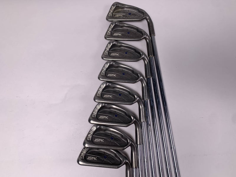 Ping ISI K Iron Set 3-PW Blue Dot 1* Up Cushin JZ Stiff Steel Mens RH