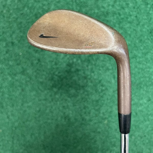 NIKE Golf 60 LW Lob Wedge Wedge Flex Steel Shaft Raw Finish Right Hand 35"