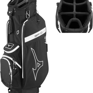 NEW Mizuno BR-D3C Black/White Golf Cart Bag