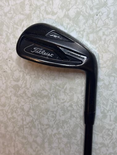 Black Titleist Forged Ap2 718 Pw Pitching Wedge S-300 Steel Stiff Flex RH
