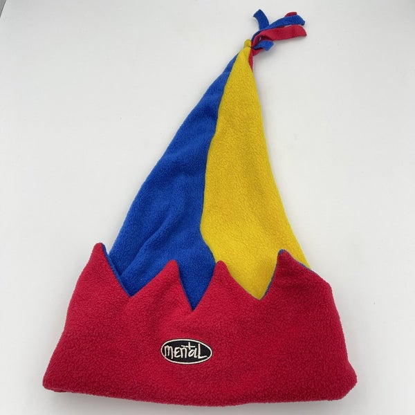 Vintage Mental Headgear Snowboarding Ski Beanie Winter Fleece Hat Cap 90s