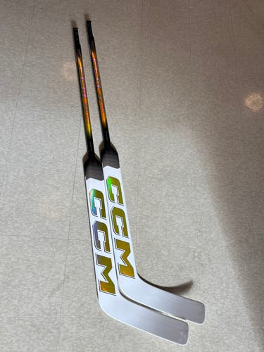 Senior CCM XF Pro Regular Goalie Stick 25" Paddle Pro Stock (New)