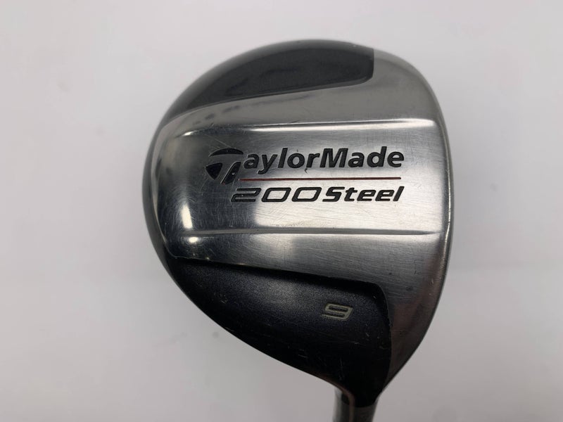 TaylorMade 200 Steel 9 Fairway Wood 24* Lite S-90 Stiff Graphite Mens RH