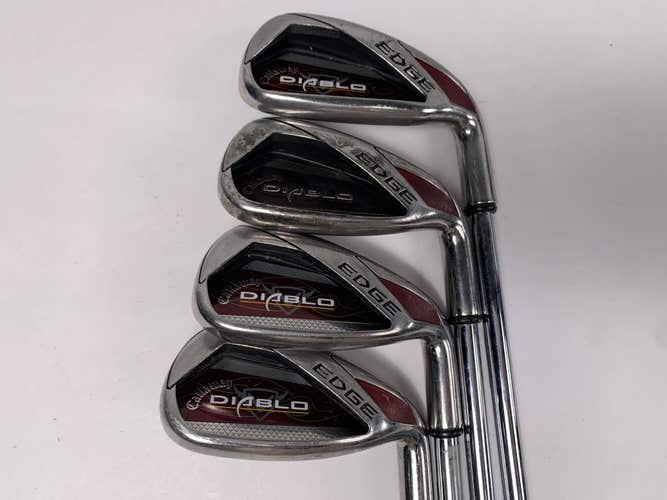 Callaway Diablo Edge Iron Set 7-PW Uniflex Steel Mens RH