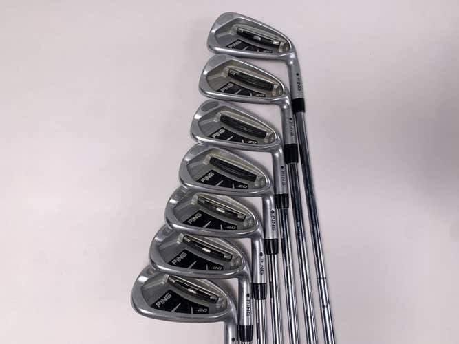 Ping i20 Iron Set 5-PW+GW Black Dot CFS Stiff Steel Mens RH