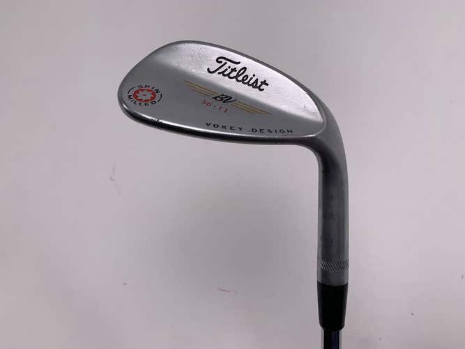 Titleist Vokey Spin Milled CC Chrome Lob Wedge LW 56* 11 Bounce Wedge Mens RH