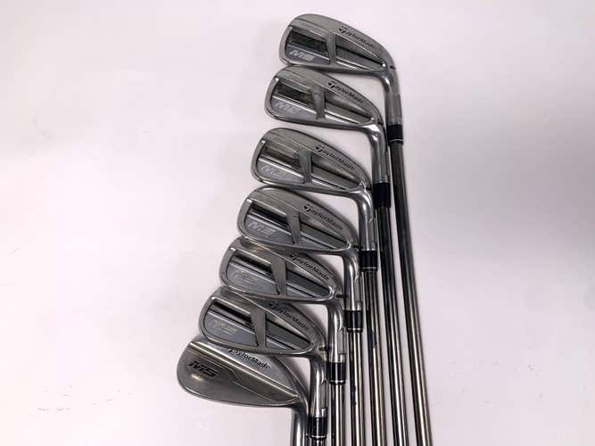 TaylorMade M5 Iron Set 5-PW+GW UST Mamiya Recoil ES 760 F3 Regular Steel Mens RH