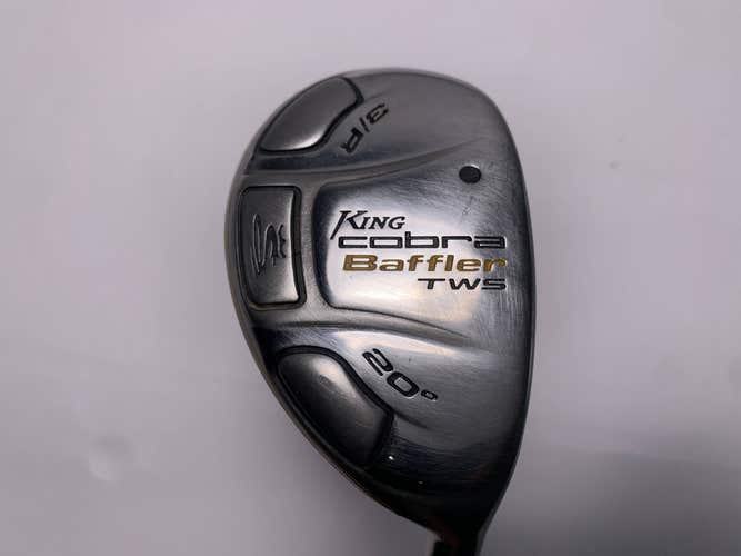 Cobra Baffler TWS 2009 3 Hybrid 20* Aldila DVS-HL 65g Stiff Graphite Mens RH