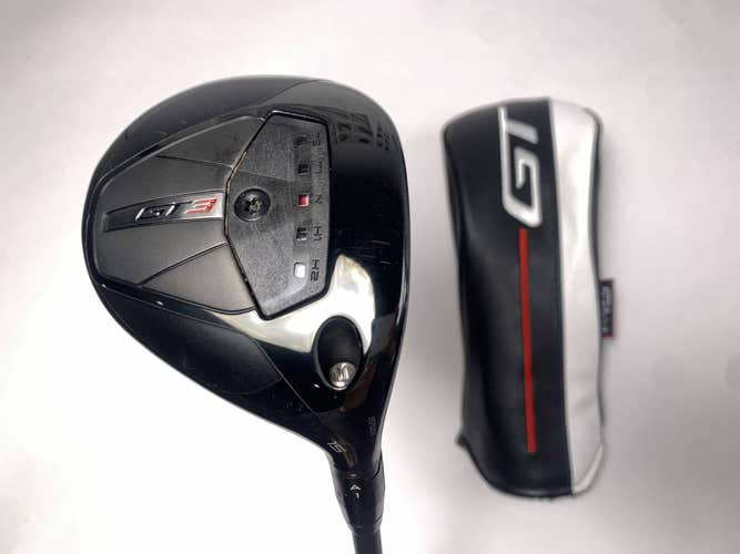 Titleist GT3 3 Fairway Wood 15* Project X HZRDUS 6.0 Black Gen 5 70g Stiff RH HC
