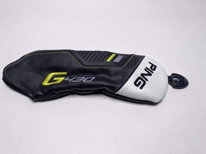 Ping G430 Fairway Wood Headcover Black White Green HC NEW
