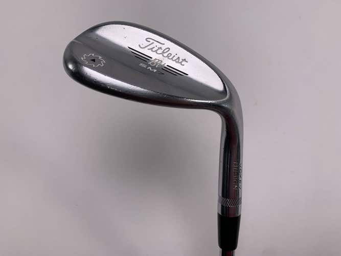 Titleist Vokey SM7 Tour Chrome Lob Wedge LW 60* 10 S-Grind DG Wedge Mens RH