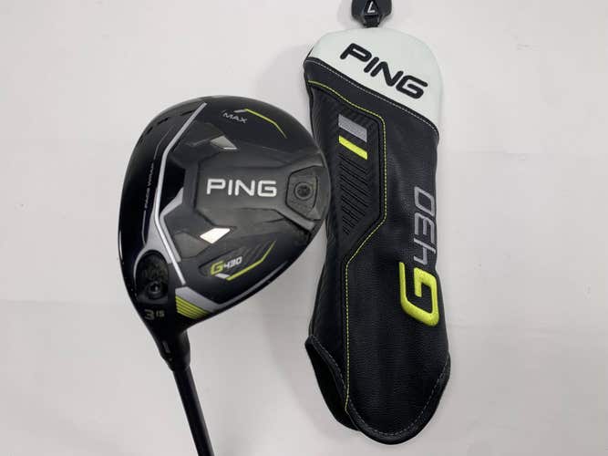 Ping G430 Max 3 Fairway Wood 15* Alta CB 65g Stiff Graphite Mens LH HC