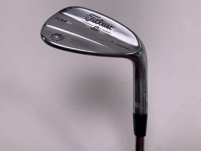 Titleist Vokey SM6 Tour Chrome Gap Wedge GW 52* 12 Bounce Wedge Steel Mens RH