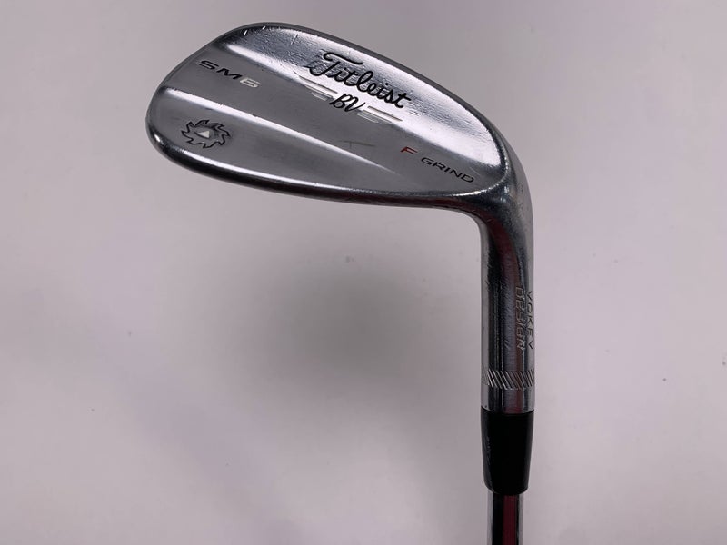Titleist Vokey SM6 Tour Chrome Gap Wedge GW 52* 12 Bounce Wedge Steel Mens RH
