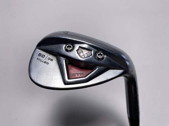 TaylorMade Rac Z Groove TP Lob Wedge LW 60* 6 KBS Hi-Rev Wedge Steel Mens RH