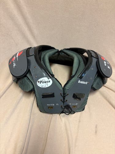 Extra Large Adult Riddell Power Shoulder Pads (Used)