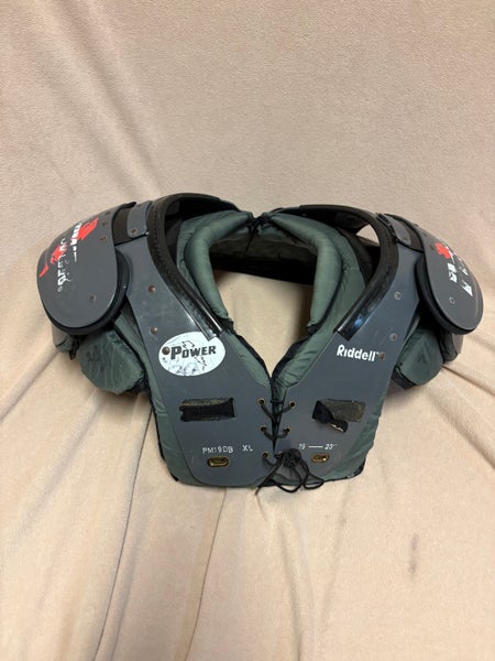 Extra Large Adult Riddell Power Shoulder Pads (Used)