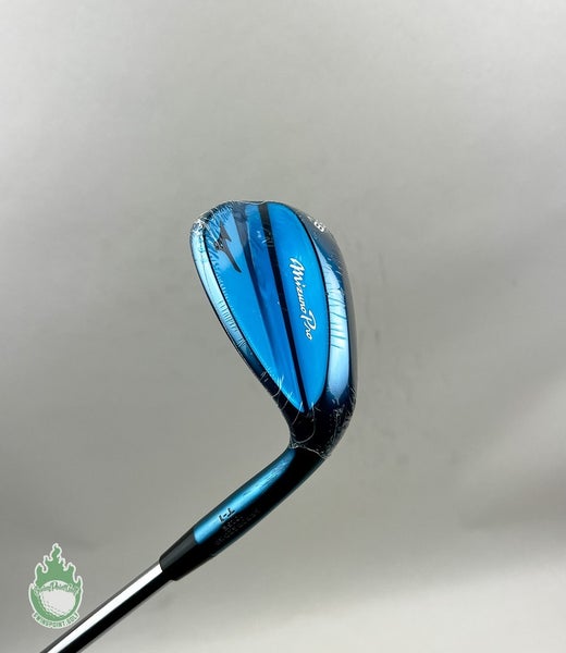 New RH Mizuno T-1 Blue Ion V Grind Wedge 58*-10 TI S400 Stiff Steel Golf Club