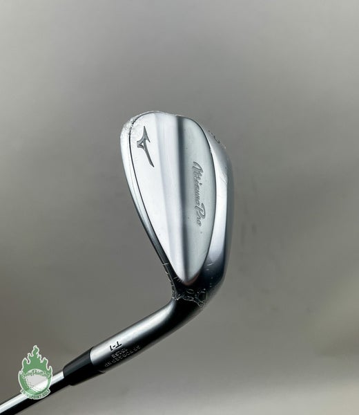 New RH Mizuno T-1 White Satin C Grind Wedge 60*-10 S400 Stiff Steel Golf Club