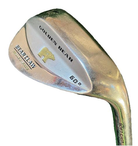 Golden Bear Claw Soft Cast Milled Lob Wedge 60* RH Regular Steel 35" New Grip