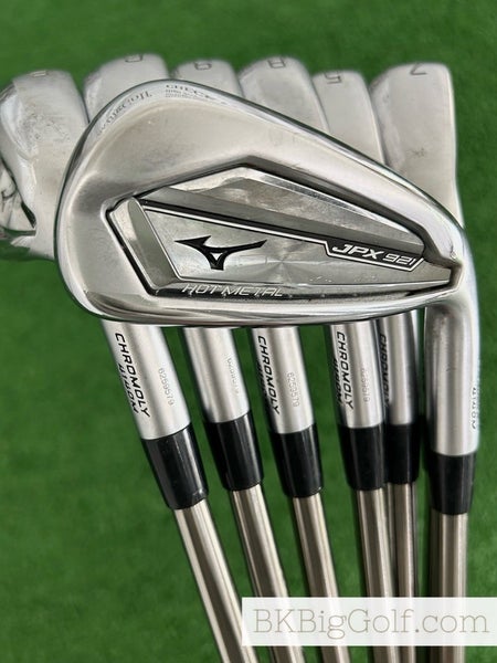 Mizuno JPX 921 Hot Metal Iron Set 5-G / Recoil F4 Stiff Graphite