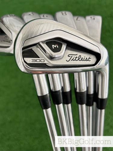 Titleist T300 21 Iron Set 5-48 / True Temper AMT Red Regular