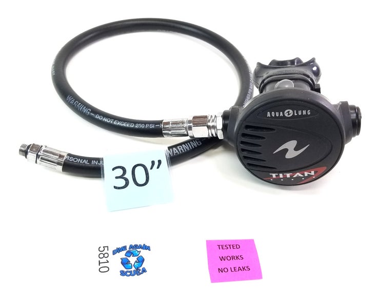 Aqua Lung Titan 2nd Second Stage Scuba Diving Regulator                    #5810