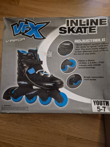 VFX Inline youth Skates Size 5-7 (Used)