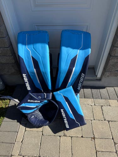 33" Bauer Supreme Shadow Regular Goalie Full Set (Used)