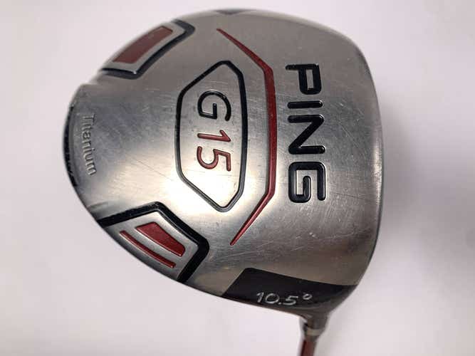 Ping G15 Driver 10.5* TFC 149 D Soft Regular Senior Graphite Mens RH