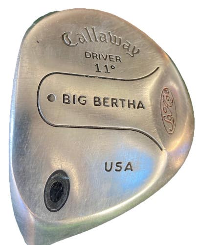 Callaway Big Bertha Driver 11* S2H2 LH Men's RCH 60 Regular Graphite 44 New Grip