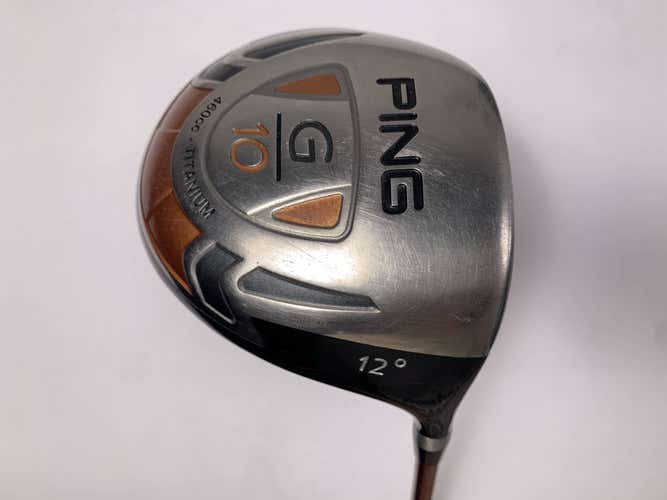 Ping G10 Driver 12* TFC 129 D Soft Regular Senior Graphite Mens RH