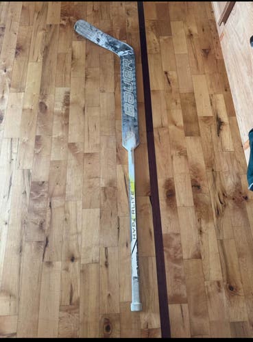 Senior Bauer Hyperlite 2 Regular Goalie Stick 25" Paddle (Used)