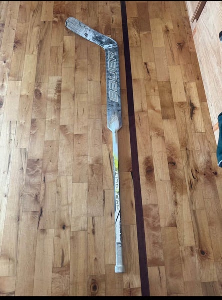 Senior Bauer Hyperlite 2 Regular Goalie Stick 25" Paddle (Used)